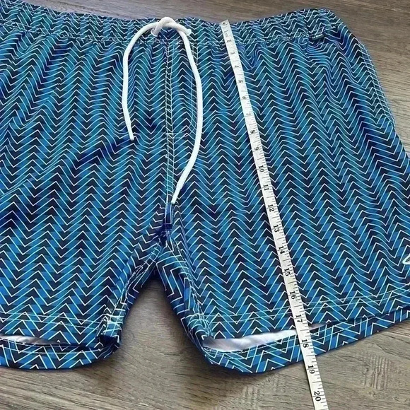 🔥LE Shark🔥 | Blue chevron  swim shorts / trunks - Picture 6 of 15